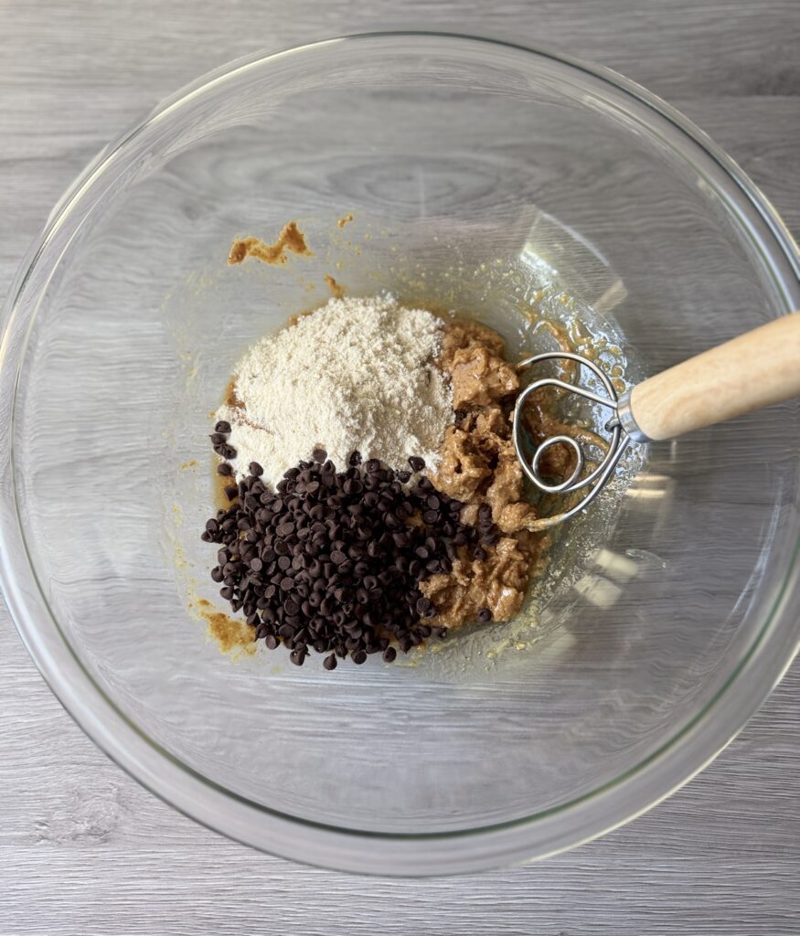 mixing PB protein bites