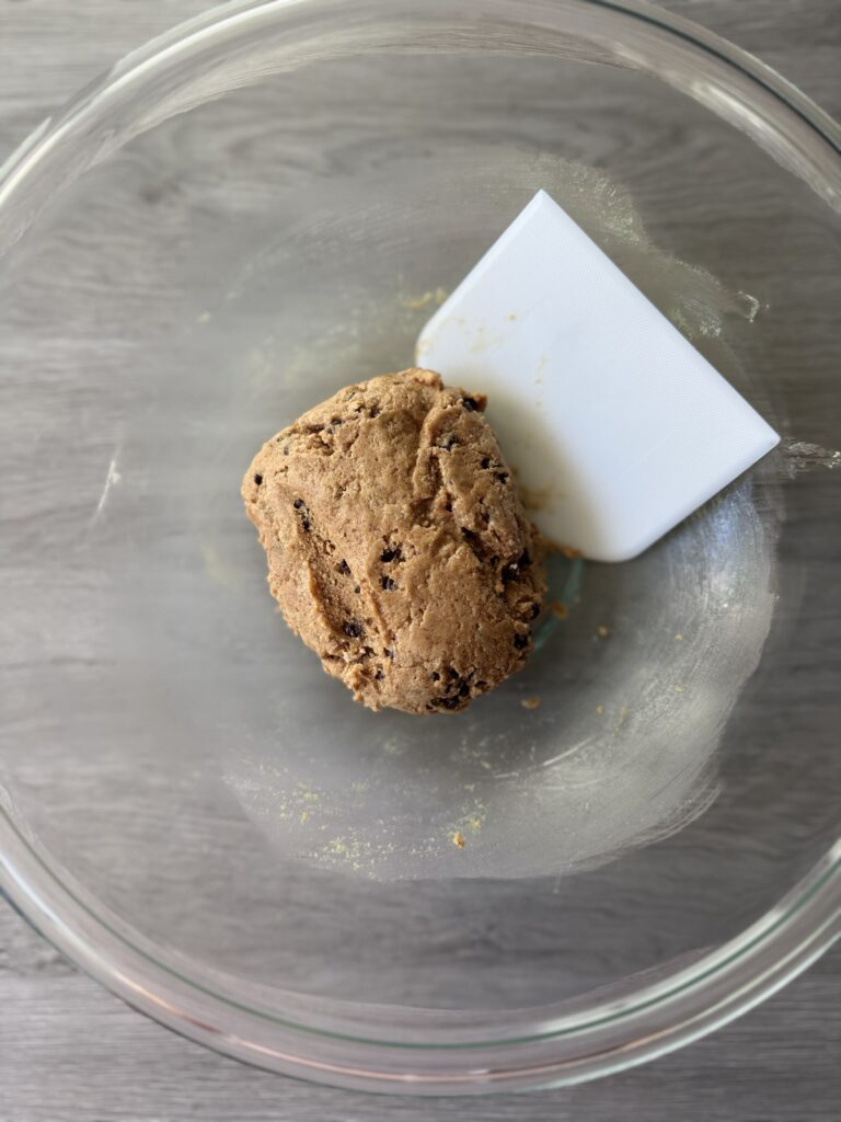 mixing PB protein bites