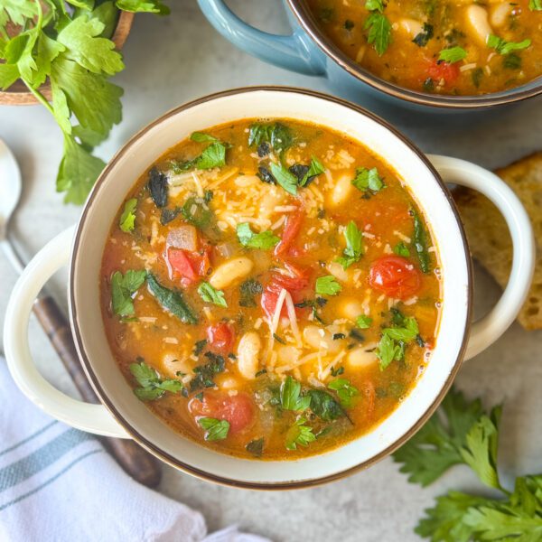 Roasted Tomato & White Bean Stew