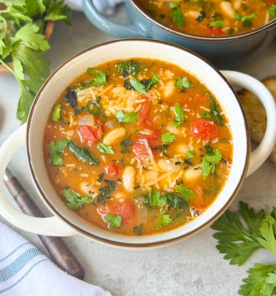 roasted white bean stew