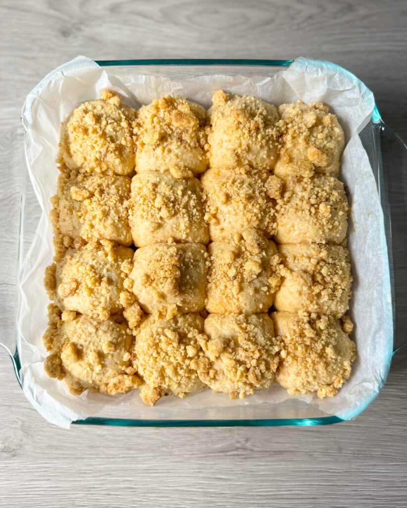 baked apple biscuit bombs