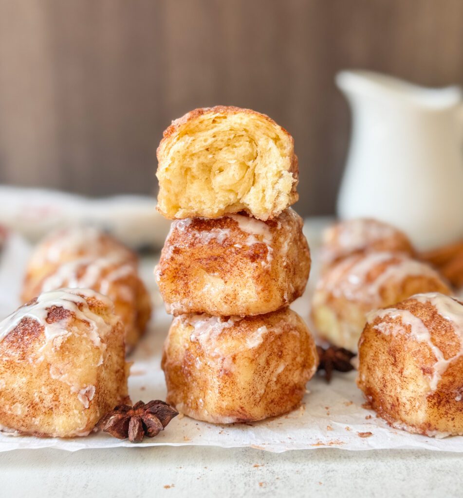 sourdough discard cinnamon sugar biscuit bombs