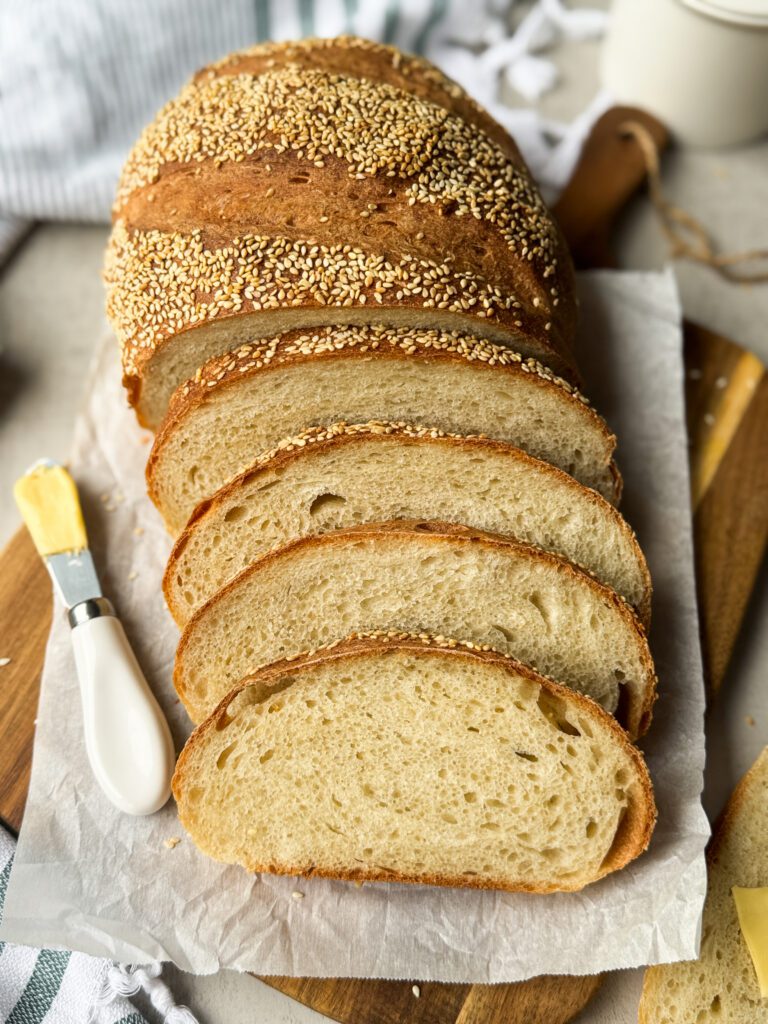 sourdough discard Italian bread