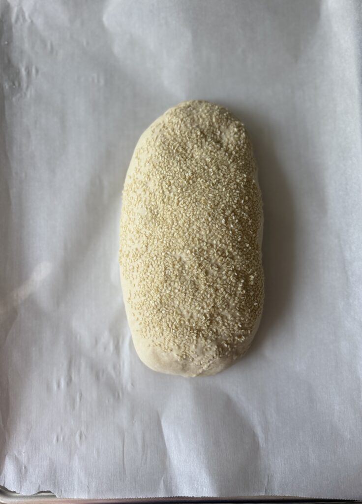 shaped sourdough discard Italian bread