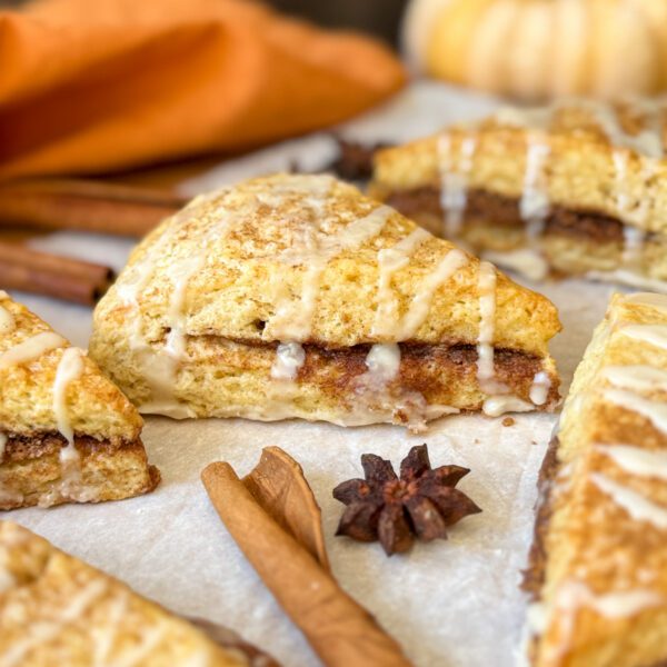 cinnamon sugar scone