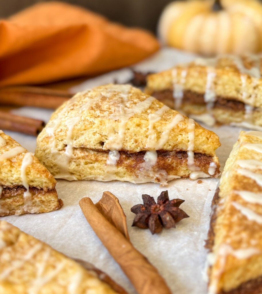 cinnamon sugar scone