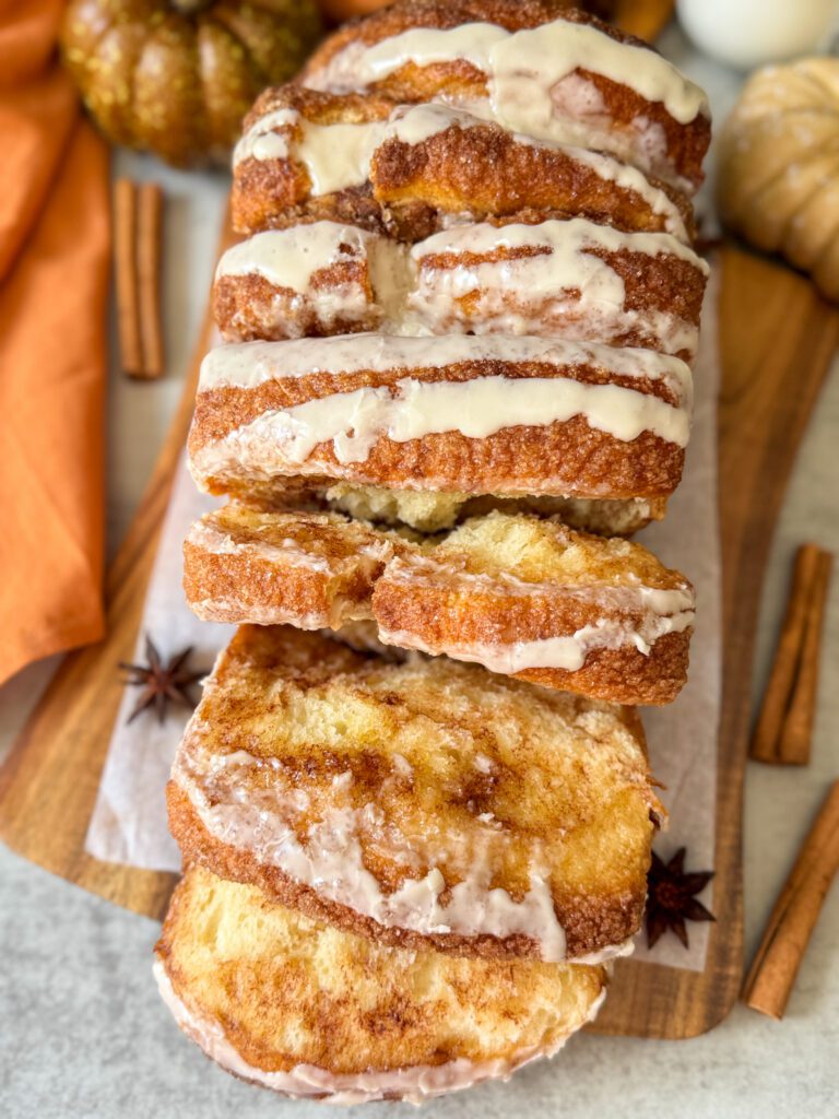 pull apart cinnamon sugar loaf