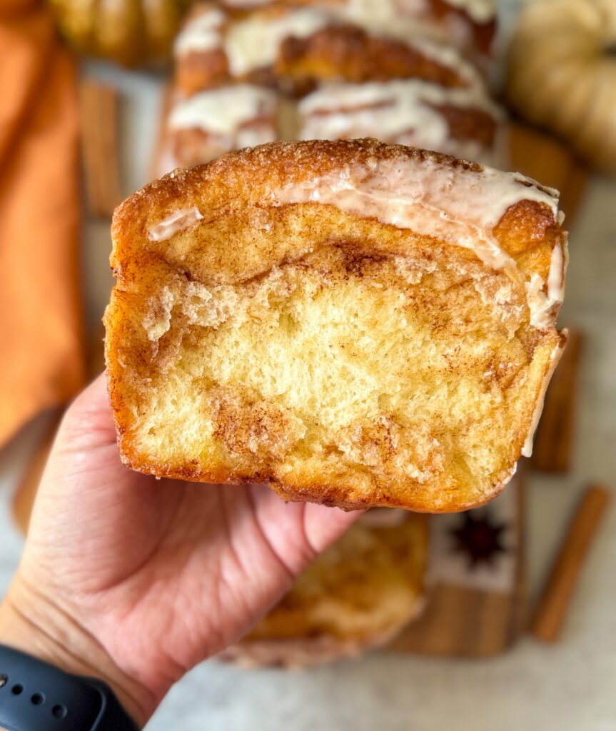 pull apart cinnamon sugar loaf