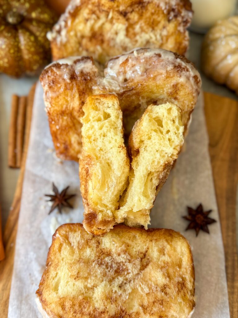 sourdough discard cinnamon sugar loaf