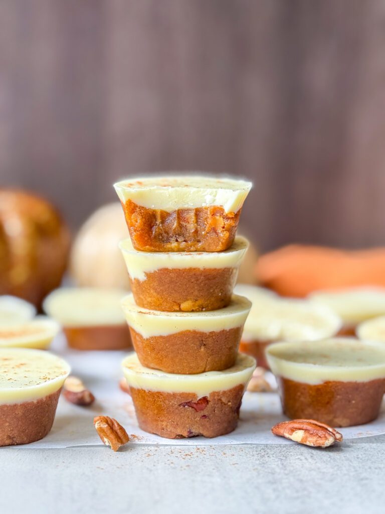 no bake pumpkin protein bites