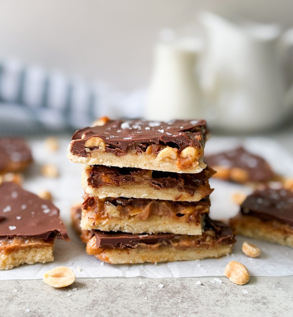 snickers protein bark