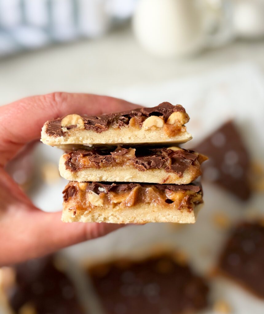 snickers protein bark