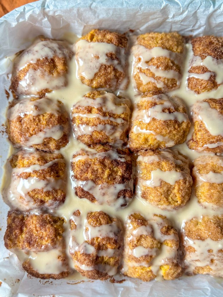 pumpkin spice biscuit bombs