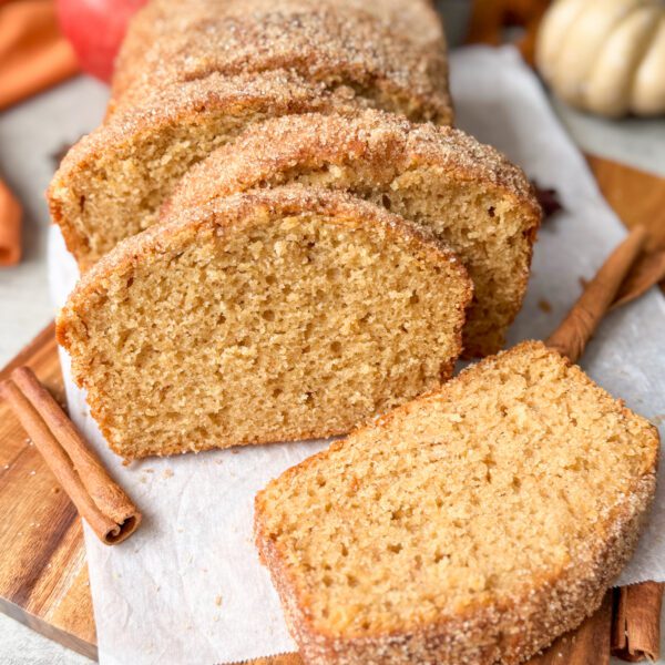 sourdough apple cider donut bread