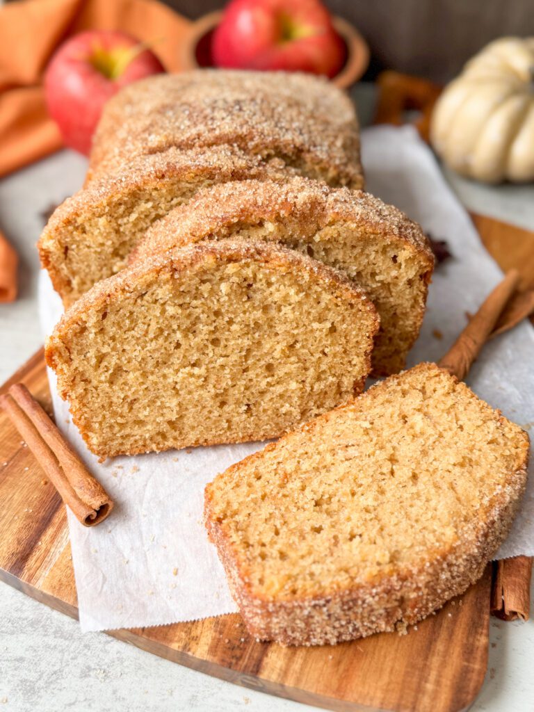 sourdough apple cider donut bread