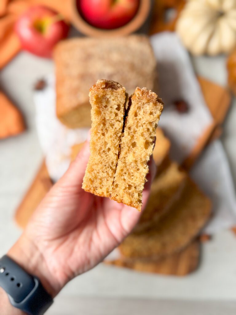 sourdough apple cider donut bread