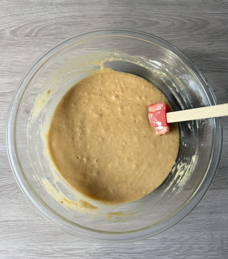 apple cider donut bread batter