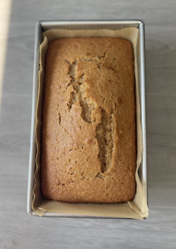 baked apple cider bread