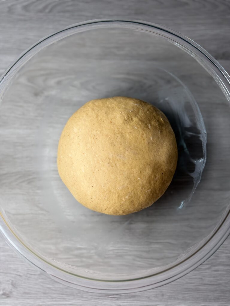 kneaded dicard challah dough