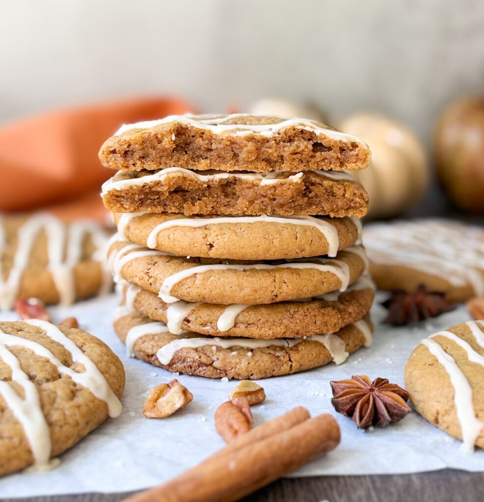 brown sugar sourdough cookies