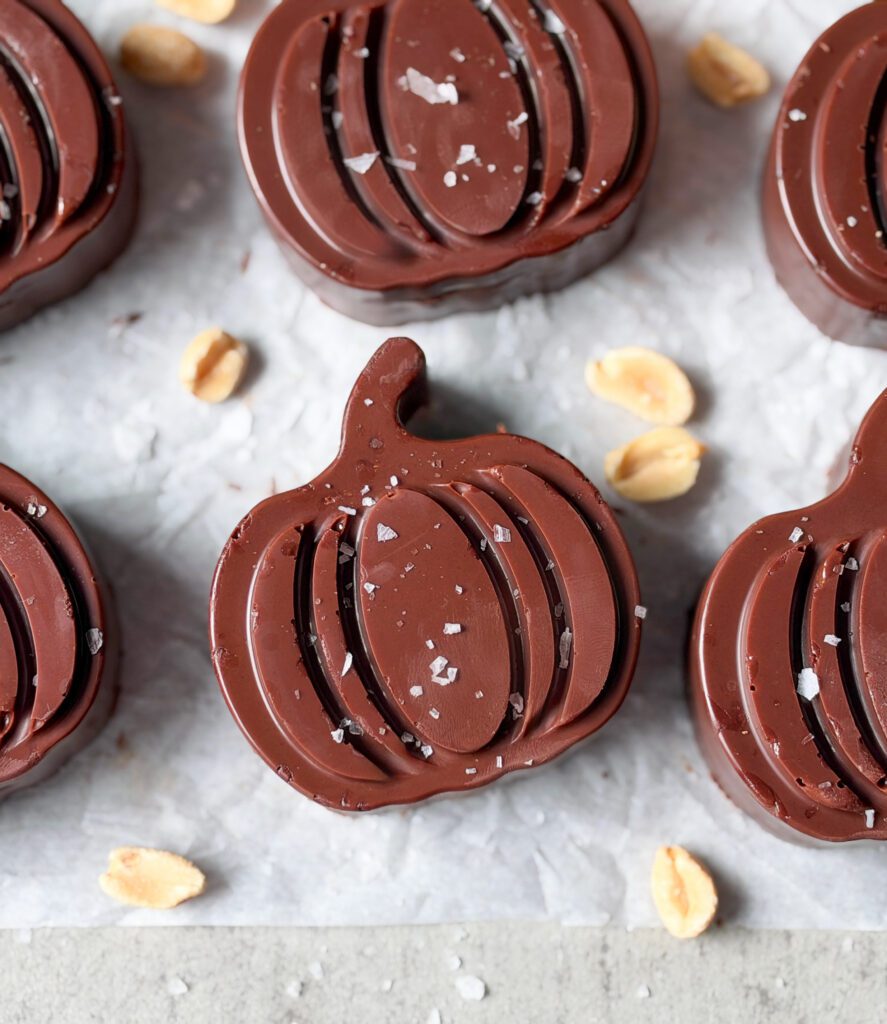 homemade reese pumpkins