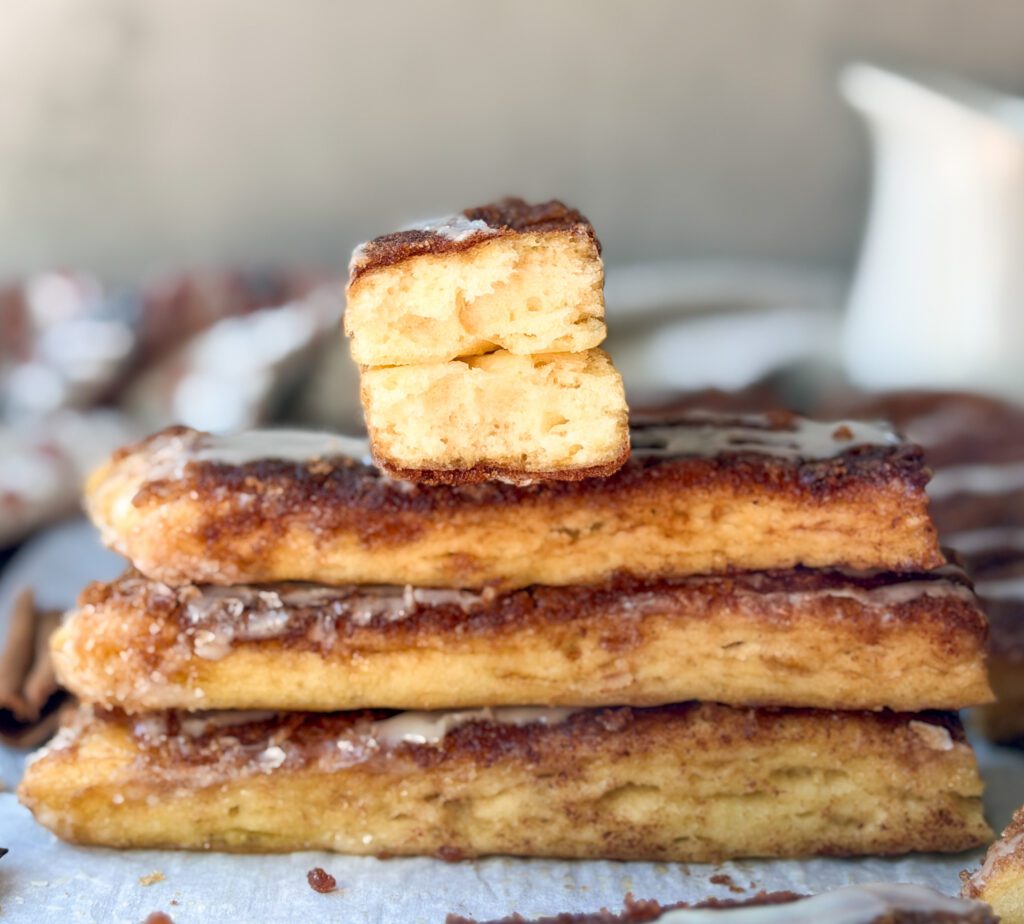 sourdough discard cinnamon sticks