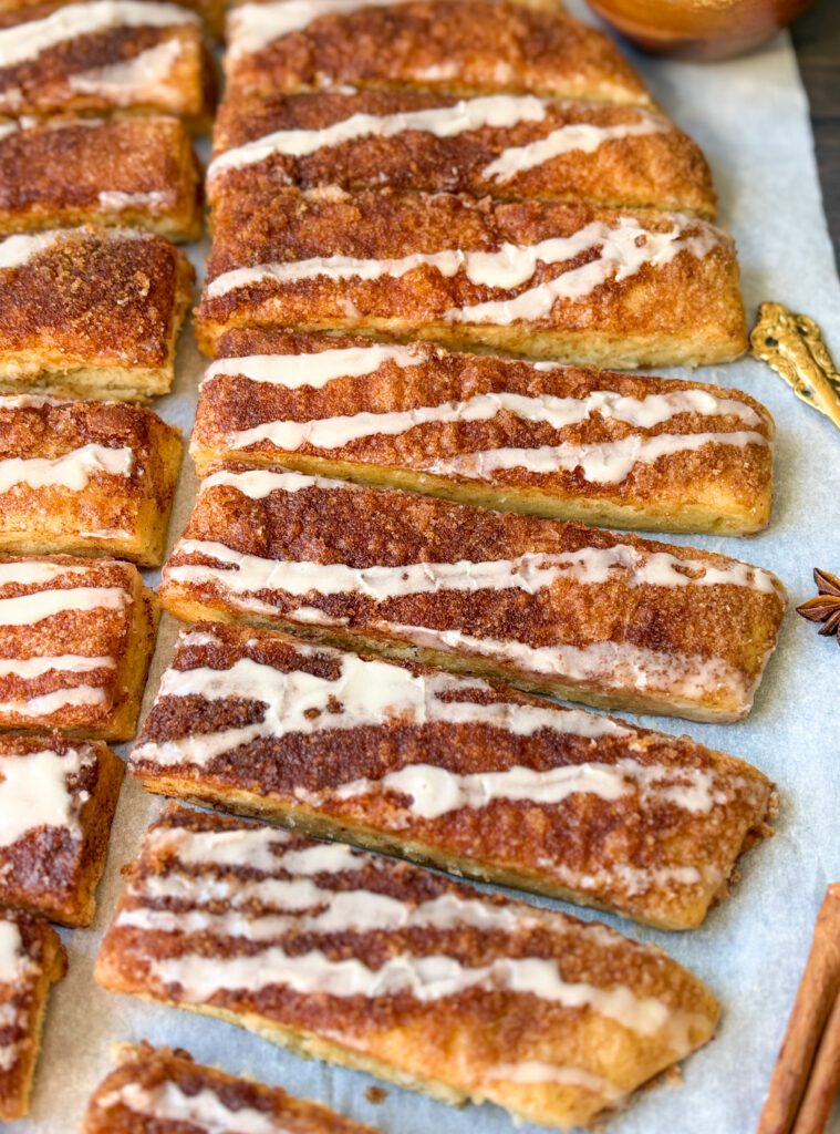 sourdough discard cinnamon sticks