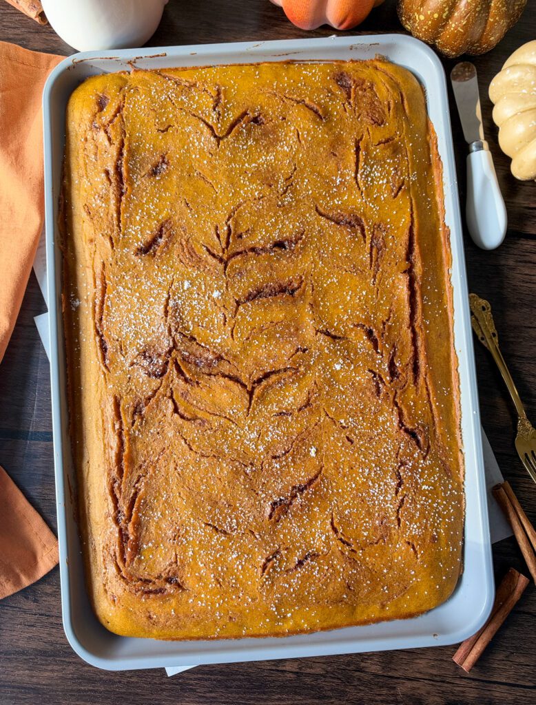 sheet pan pumpkin pancakes